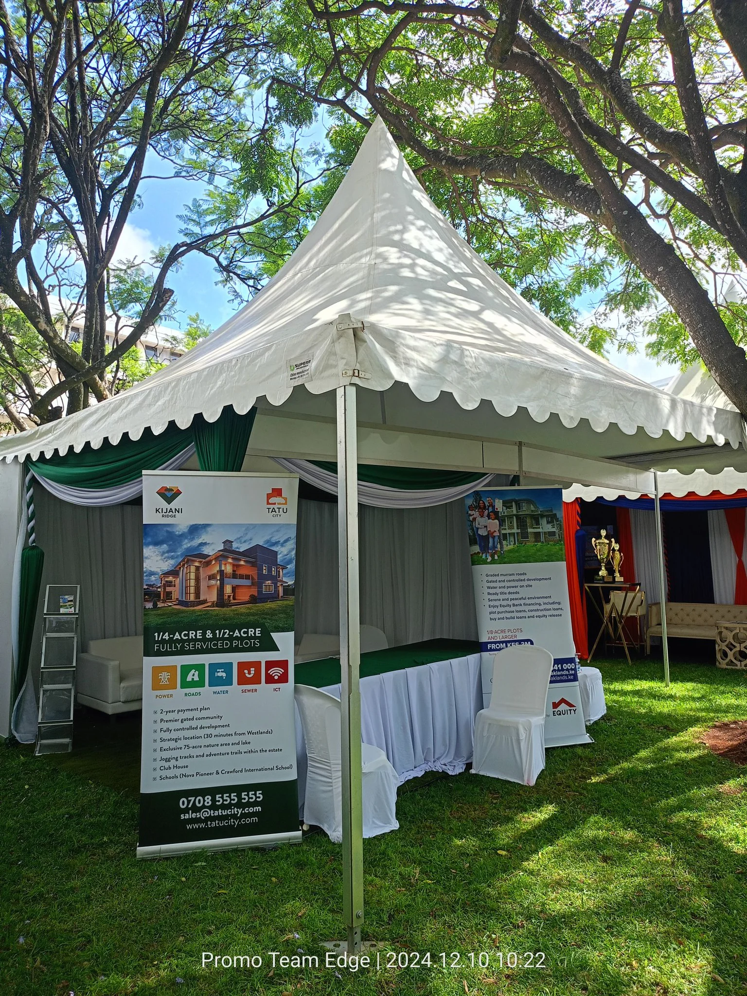Corporate event at Jacaranda Hotel